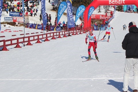 Simon Hjelmeset Kirkeeide. Foto: TSN